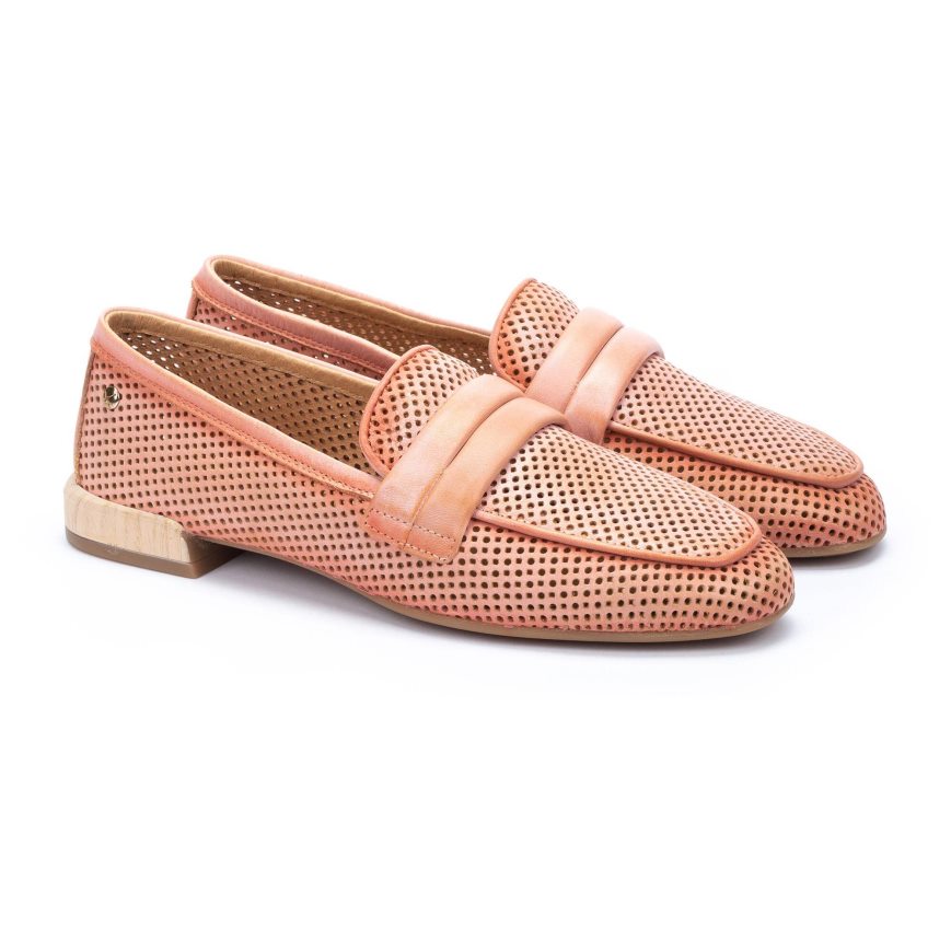 Women's Pikolinos ALMERIA Loafers Pink | NZ Q85Q017